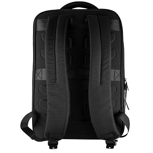 PERFECT CHOICE Mochila ejecutiva para laptop 15.6-17 acabados tipo piel Elit
