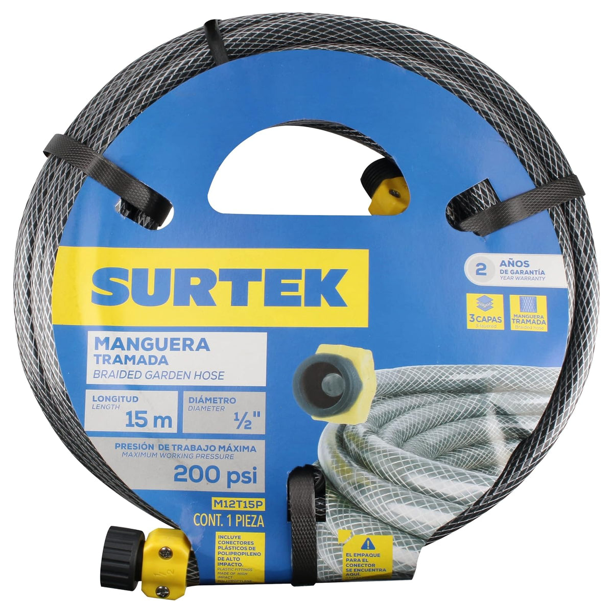 Surtek JECO2 Juego combinado de herramienta con manguera y conector, 2 piezas