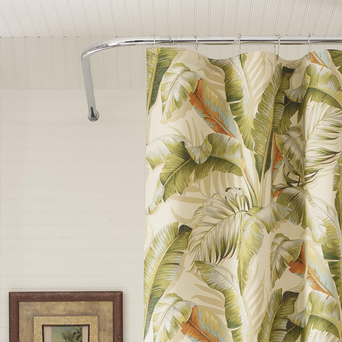 Tommy Bahama Palmiers, Shower Curtain, Medium Green