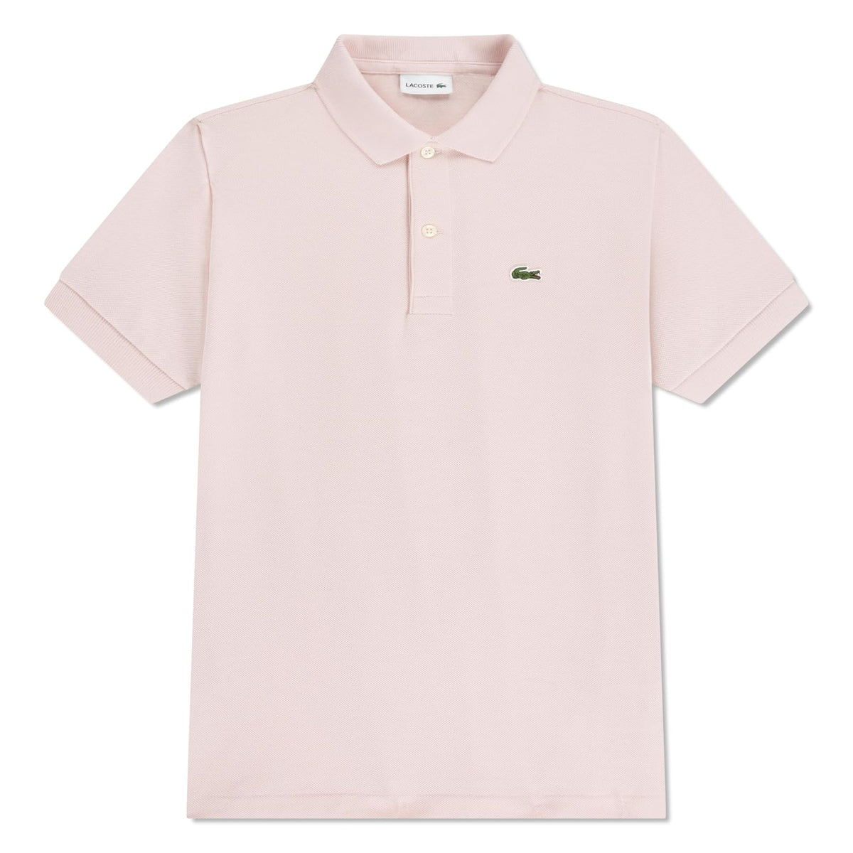 Lacoste Polo Clásico de Piqué para Niño - 8 - Rosa claro