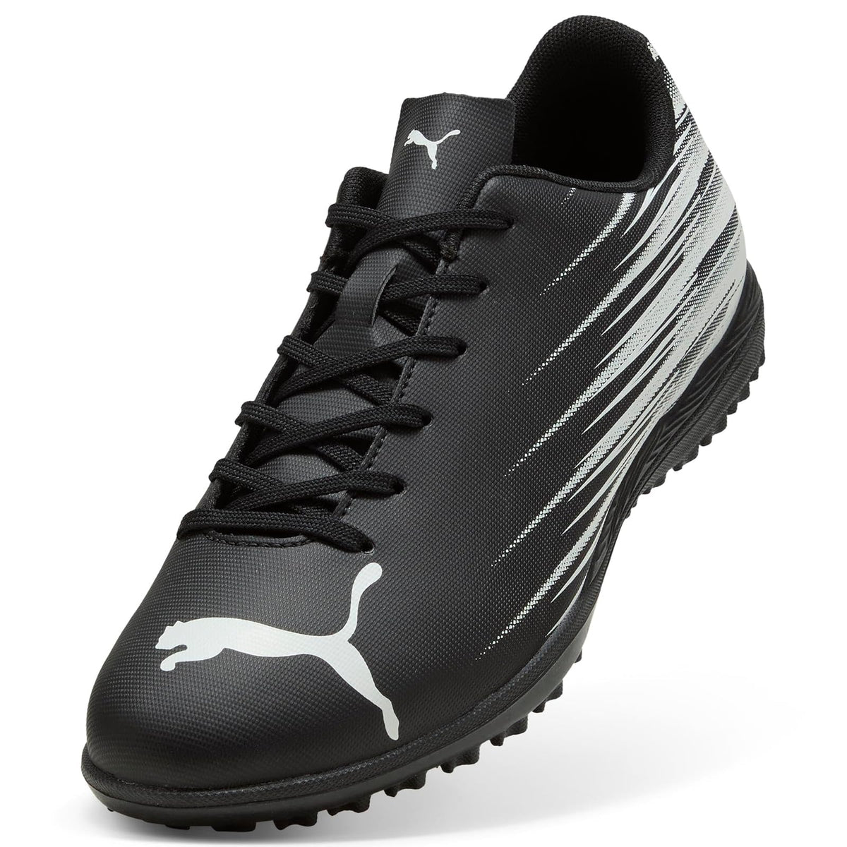 PUMA, Multitacos de Fútbol ATTACANTO II, Hombre, Negro y Blanco, Talla 28,5