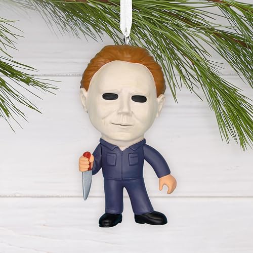 Hallmark - Adornos de Navidad de Michael Myers para Halloween, Regalos de película