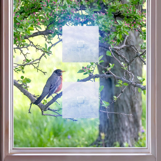 Artscape 02-3708 Clear Bird's Eye View Deflector, 6 x 6-Inch, Etched