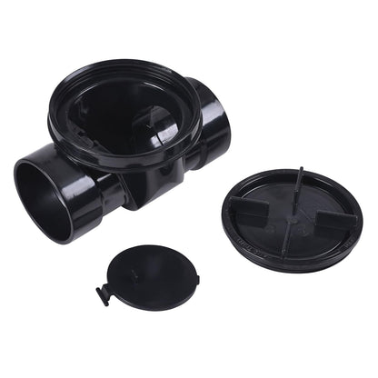 Oatey 43901 Válvula de Retroceso ABS 3 Pulgadas - Negro - 4 pulgadas