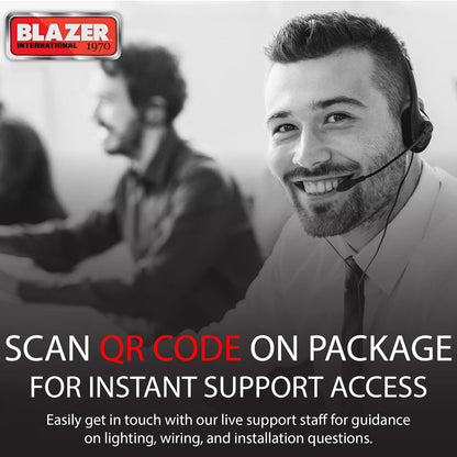 Blazer internacional remolque y remolque accesorios C2080 multifuncional luz de enganche, 1 paquete