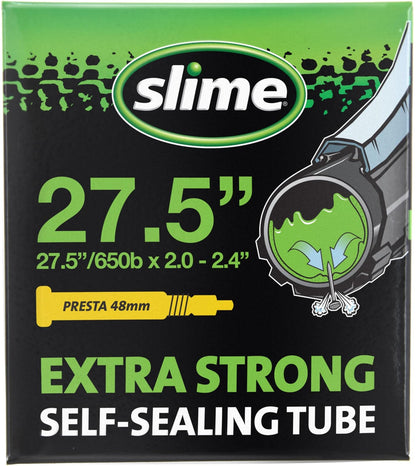 Slime Bike Inner Tube with Slime Puncture Sealant, Self Sealing, Prevent and Repair