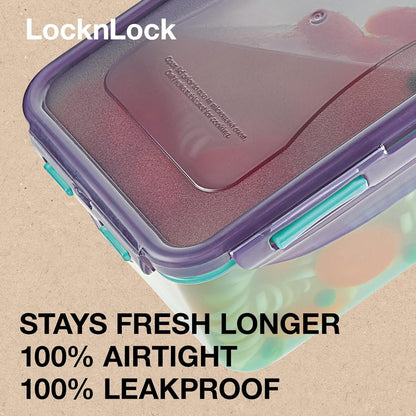Lock & Lock Contenedor Rectangular 1.3L