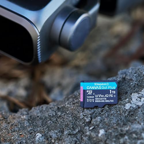 Kingston Tarjeta De Memoria MicroSD, Canvas Go Plus Gen4, Capacidad: 256GB, 4K, Clase 10, UHS-I, U3, V30, A2 Lectura: 200MB/s y Escritura: 160MB/s, SKU: SDCG4/256GB