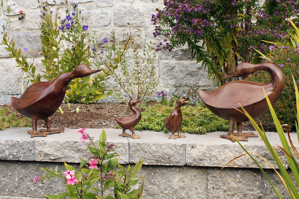 Achla Designs Pair of Ducklings, Garden Animal Statues