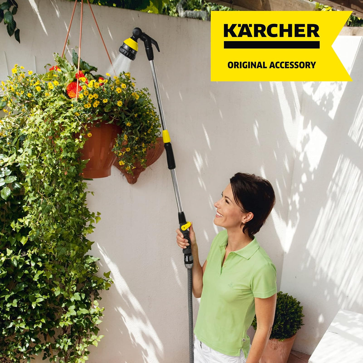 Karcher 2.645-137.0 30.7 x 5.9 x 2.6 pulgadas, lanza de pulverización prémium, negro/amarillo