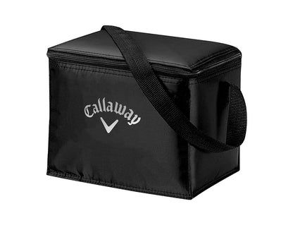 Weiche Kühltasche Geschenk-Set mit magnetischen Koozies (Schwarz)