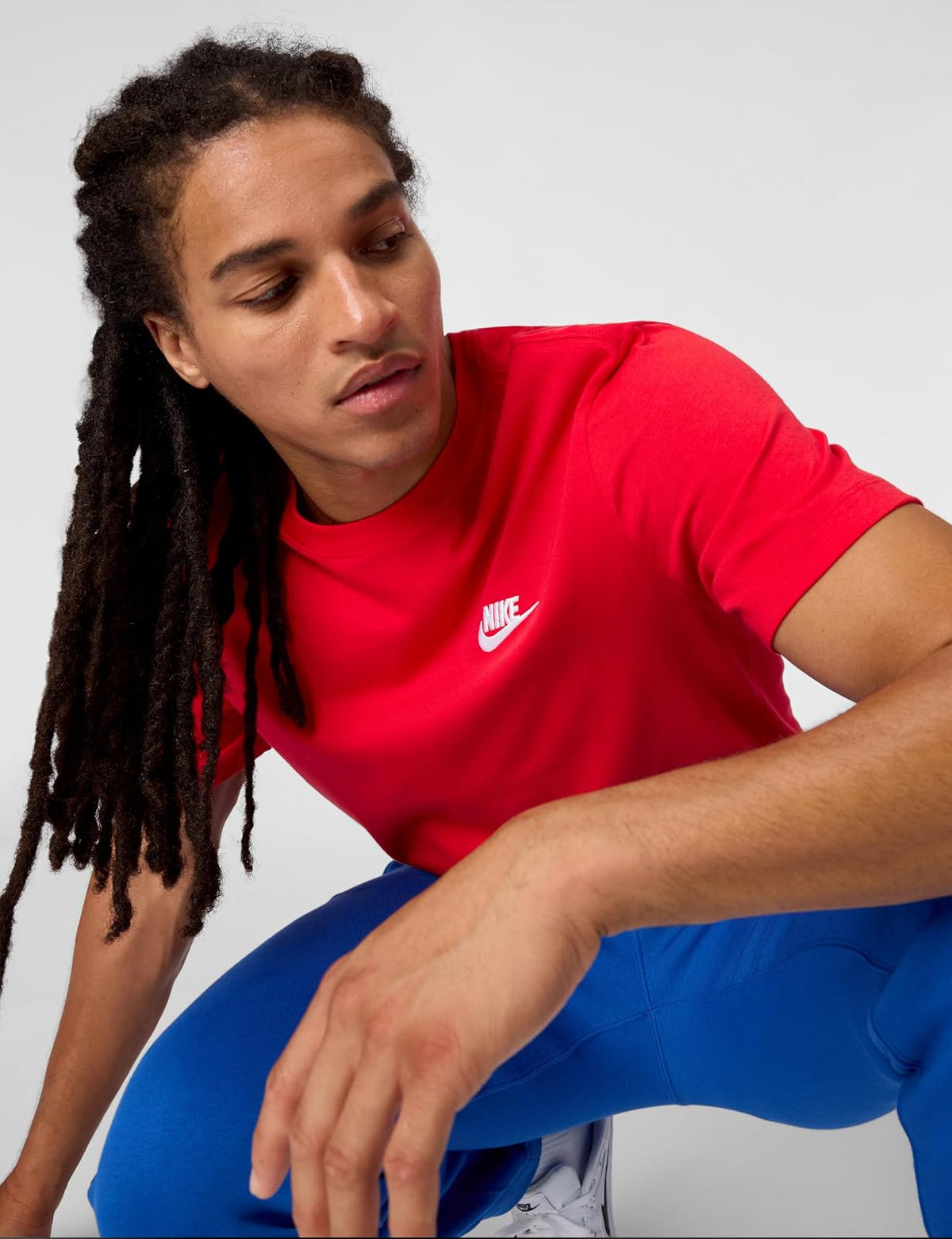 Nike Sportswear Club Camiseta Deportiva de Manga Corta, Hombre