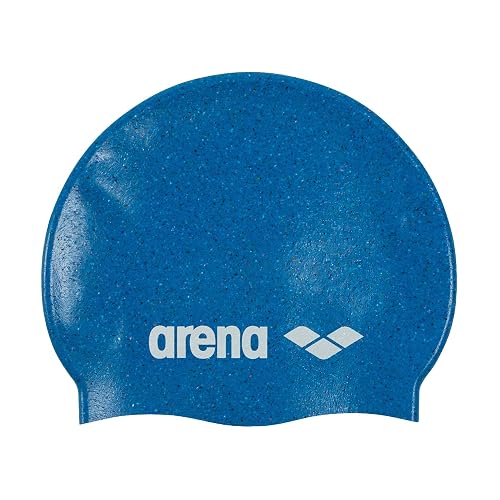 Arena Gorro de natación de Silicona para niños y niñas, natación y Entrenamiento, Borde Reforzado, Talla única