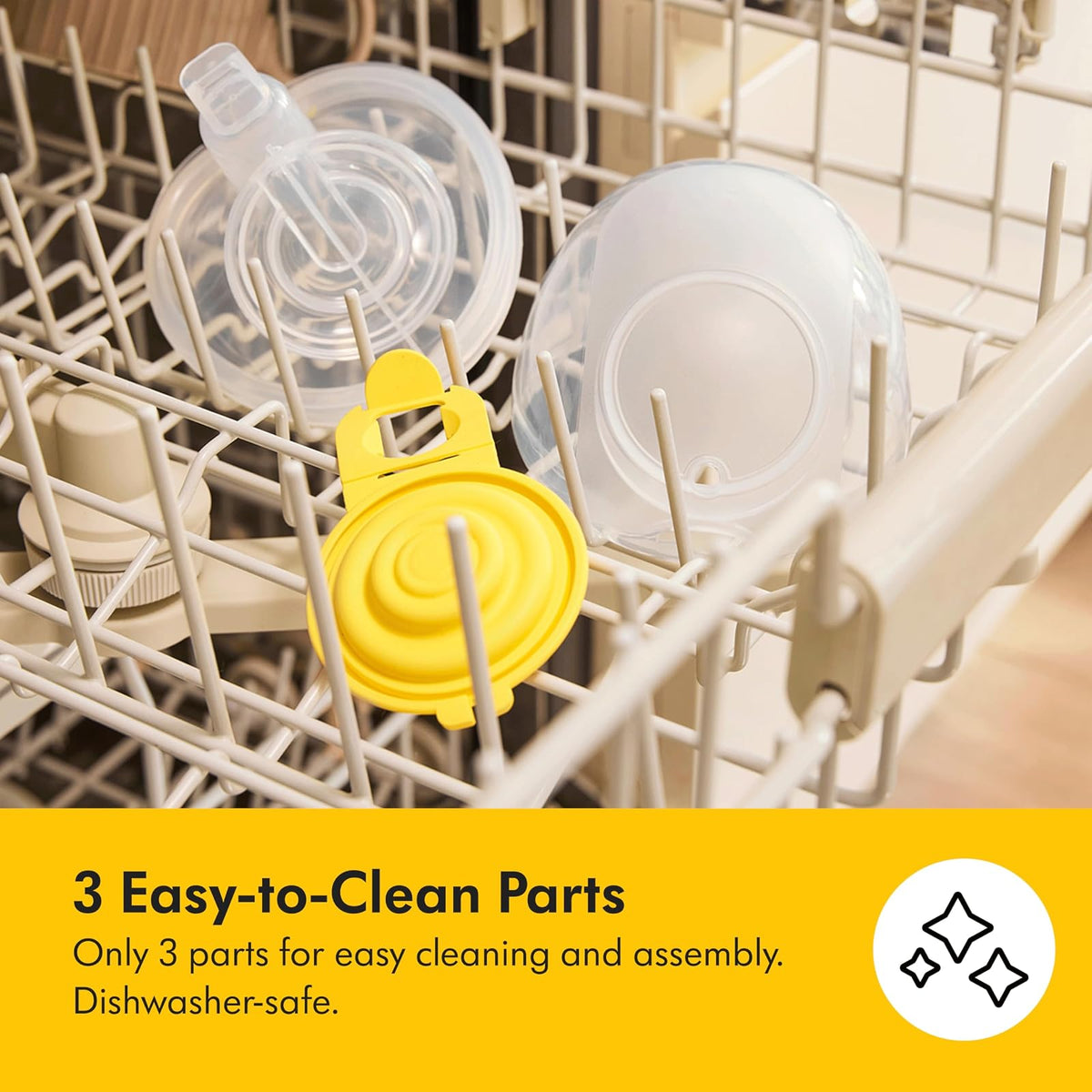 Medela | Copas de Plástico para Recolección Hands-Free | Extractores Compatibles MaxFlow, Swing Maxi y Freestyle Flex