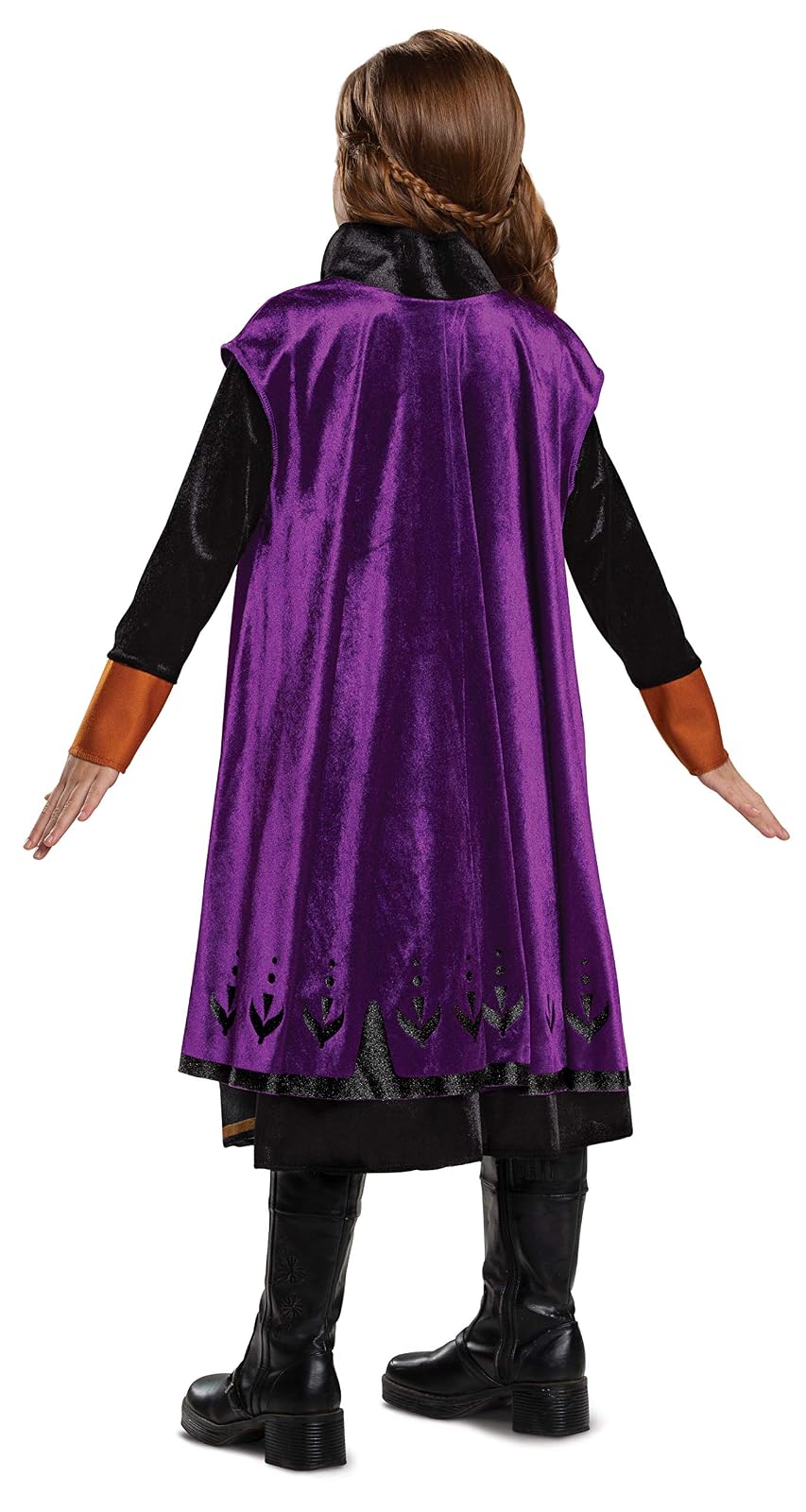 Disguise Disney Elsa Frozen - Disfraz de Frozen 2 para niña, Púrpura, Small (Ize/4-6X)