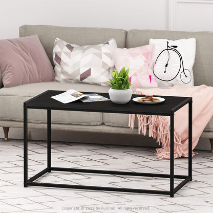Furinno Camnus Modern Living Mesa de Centro, Americano, 15.7 x 30 x 17.5 Pulgadas