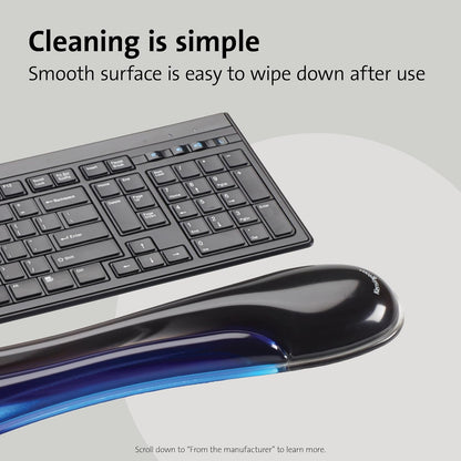 Kensington Reposamuñecas para Teclado de Gel Duo Kensington Azul, 1 Pieza. P5113