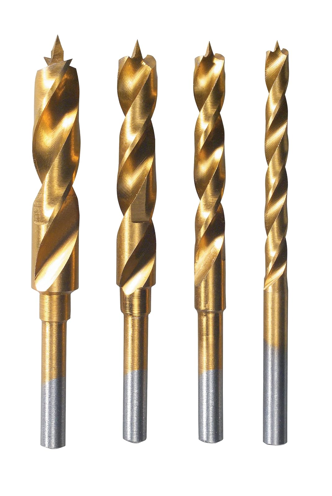 Dremel 631 Juego de Brocas con Punta Centradora, 4 Piezas