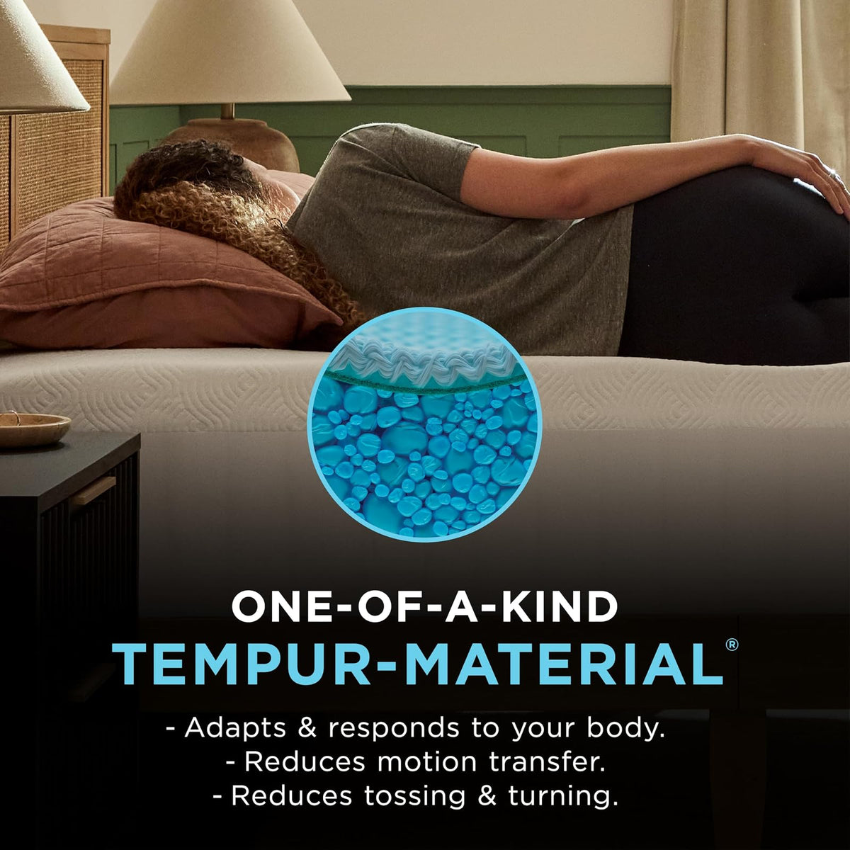 Tempur-Pedic Tempur -Cloud - Cubrecolchón de 2 Pulgadas, tamaño Individual XL, Blanco