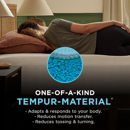 Tempur-Pedic Tempur -Cloud - Cubrecolchón de 2 Pulgadas, tamaño Individual XL, Blanco