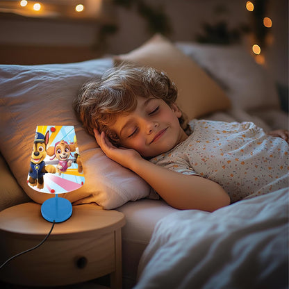 Lexibook Paw Patrol Soft Light Bedside Lamp with Lampshade for Children's Room - LT010PA