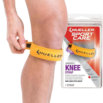 Mueller Jumper's Knee Strap, Gold, One Size