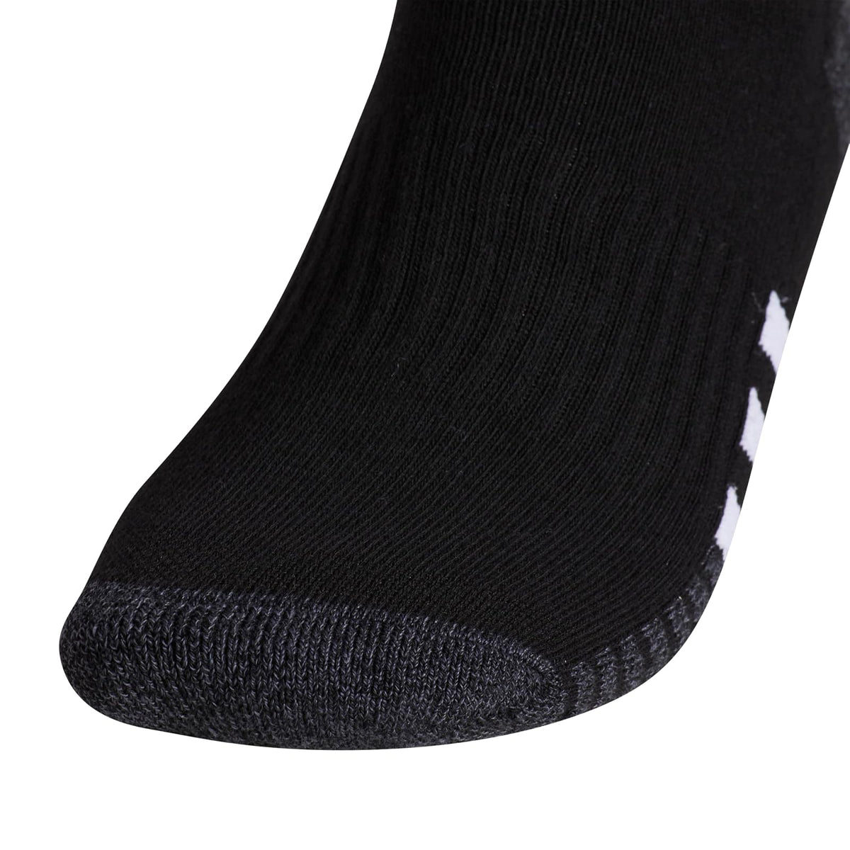 Adidas Calcetines acolchados de un cuarto, para hombre, paquete de 3 pares