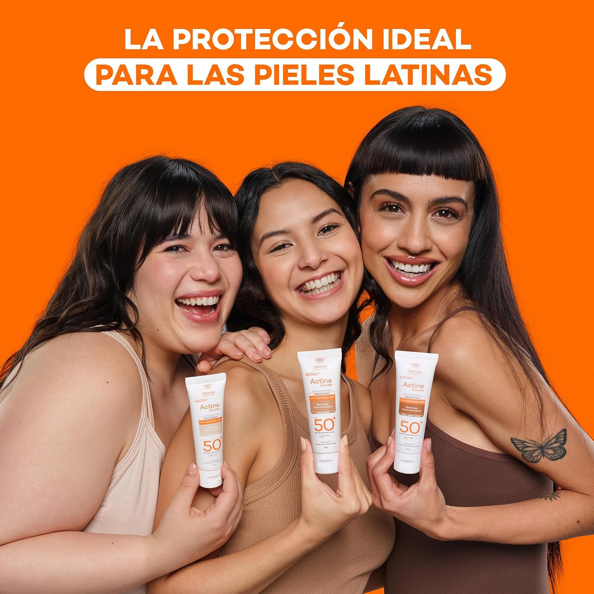 Darrow Actine Colors Protector Solar Facial FPS50+ Tono Medio, 40g