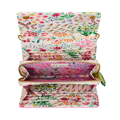 Betsey Johnson - portafolios cruzada con parche vegetariano