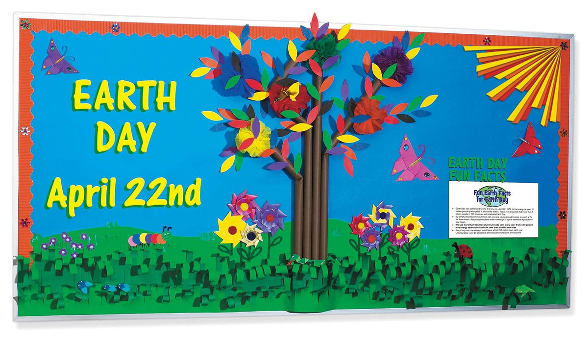 Fadeless (PAC0057138 Bulletin Board Art Paper, 48" x 12', Apple Green