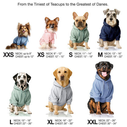 Pet Passion - Chamarra con Capucha para Perros pequeños, medianos y Grandes, Tela Vaquera decolorada, Talla XXL