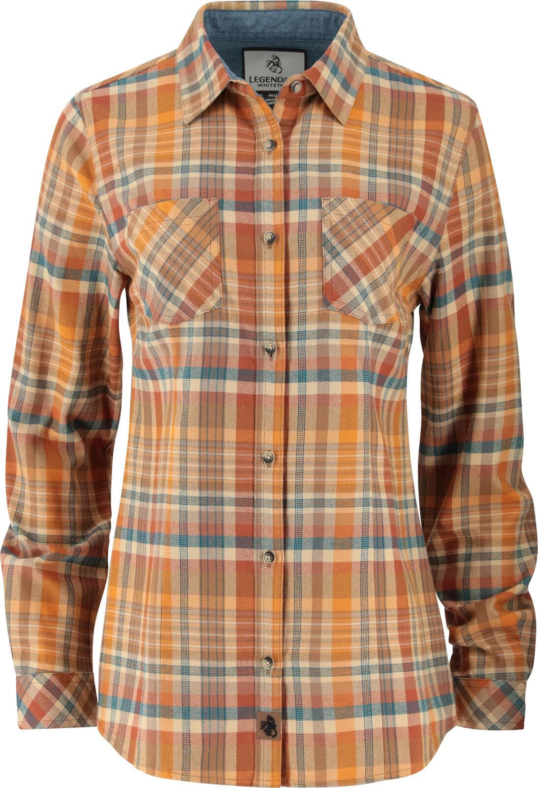 Legendary Whitetails - Camisa de Franela Cottage Escape para Mujer
