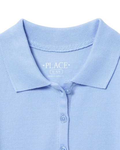 The Children's Place Vestido de Polo Piqué Uniforme Vestido para Niñas