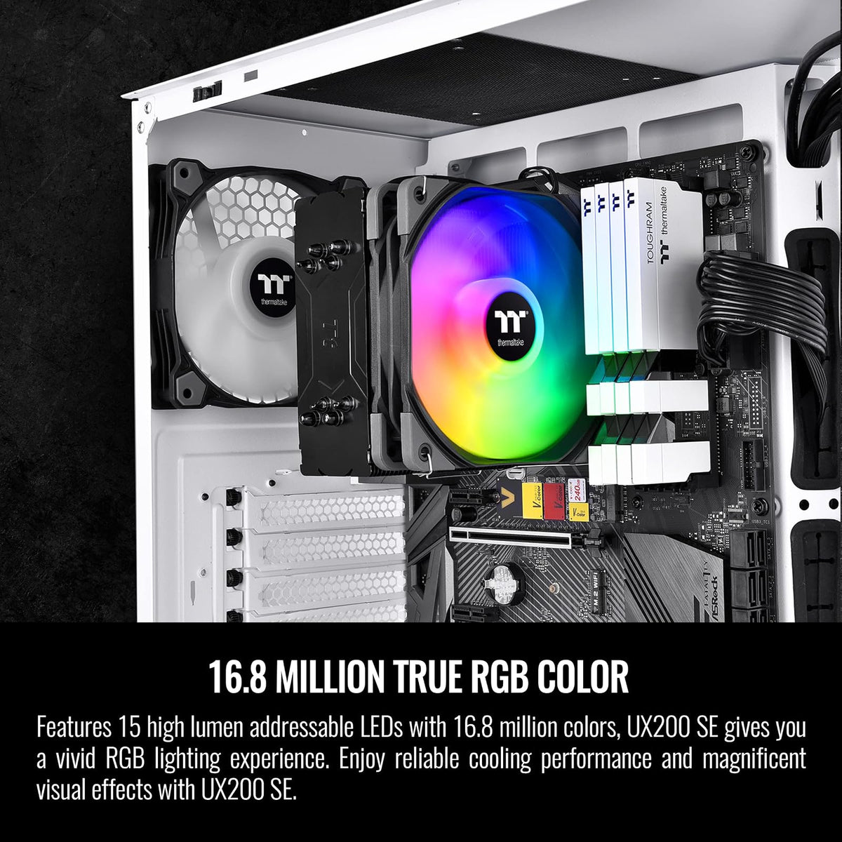 Thermaltake Ventilador Cl-p105-al12sw-a Ux200 Se Retail