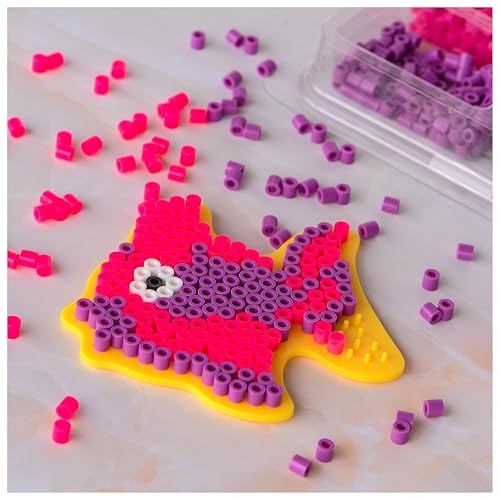 Perler Beads - Bandeja de abalorio para manualidades con abalorio de perler (4001 unidades)