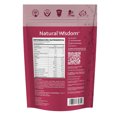 NW Electrolitos en Polvo Sin Azucar Electro-Fresh Hidratación con Minerales | Sodio Potasio Calcio Magnesio Zinc | Sal del Himalaya | Sabor Jamaica con Vitaminas | Pulpa de Fruta Natural