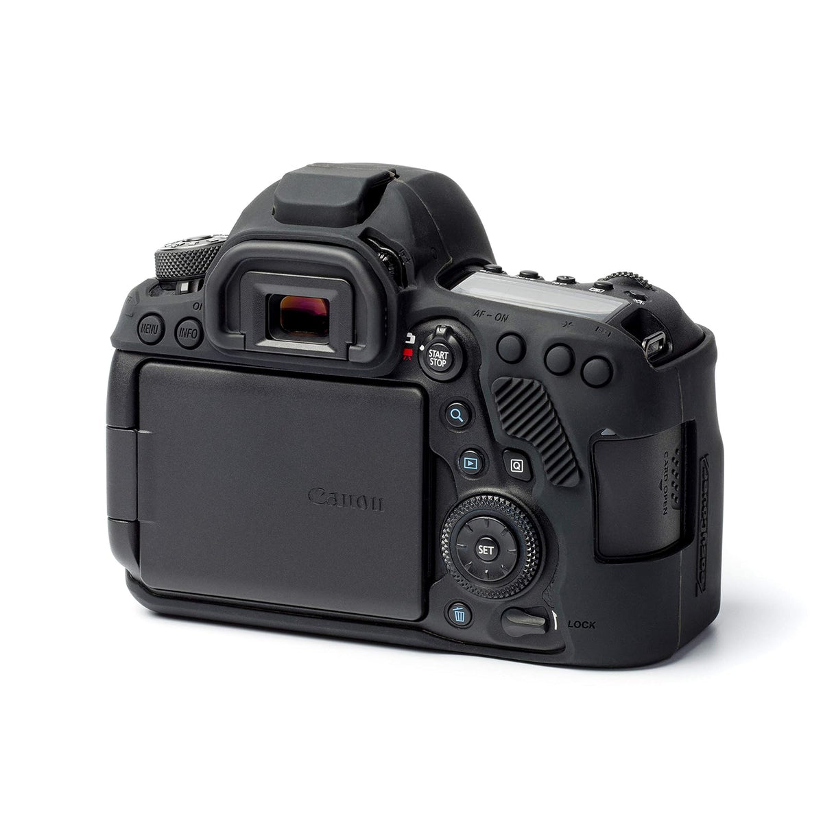 EasyCover Funda Protectora Compatible para Canon 6D Mark II, Color Black