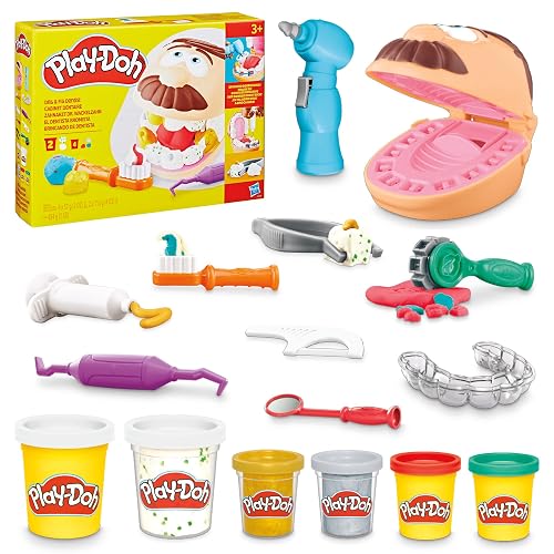 Play-Doh El Dentista Bromista - Kit de Manualidades con Modelado para Niños Desde 3 Años