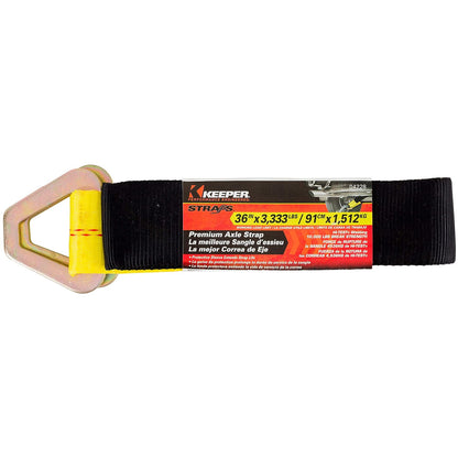 Keeper Correa de Amarre de Eje de 2 x 36 Pulgadas con Anillos en D 3 Libras Límite de Carga de Trabajo 4228