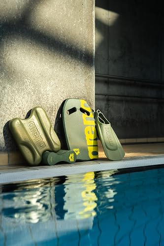 Arena - Aletas Unisex de Entrenamiento de natación Ligeras para Hombres y Mujeres, Aletas de Silicona de Hoja Corta con tacón Abierto