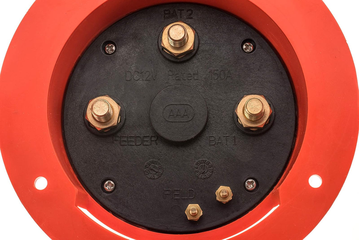 attwood 14230-3 interruptor de batería marina de 4 vías de un solo polo, talla única