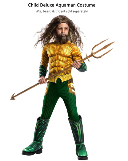 Aquaman Disfraz de lujo para niños