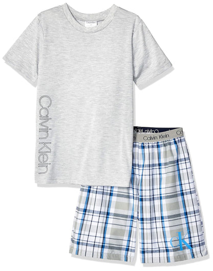 Calvin Klein Calvin Klein Conjunto de Pijama de 2 Piezas para niños Juego de Pijama para Niños