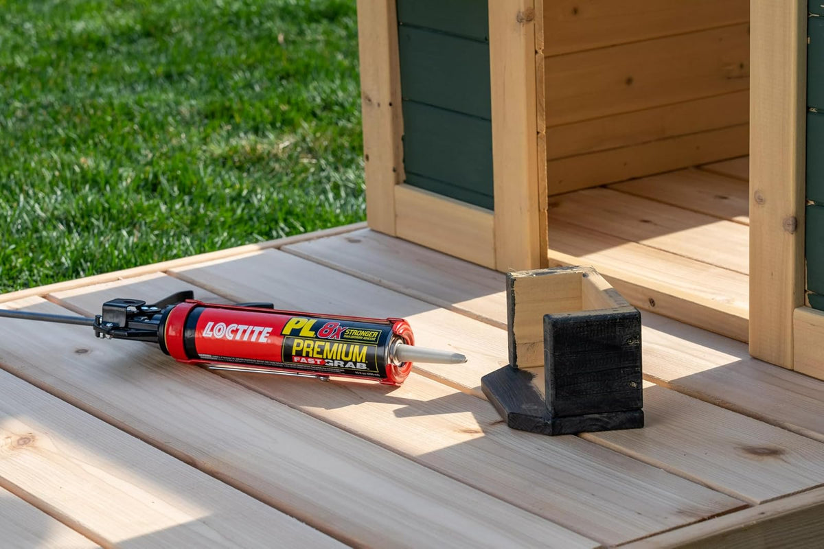 Loctite PL - calcomanía de construcción de poliuretano de agarre rápido, 10 onzas líquidas, 1 cartucho