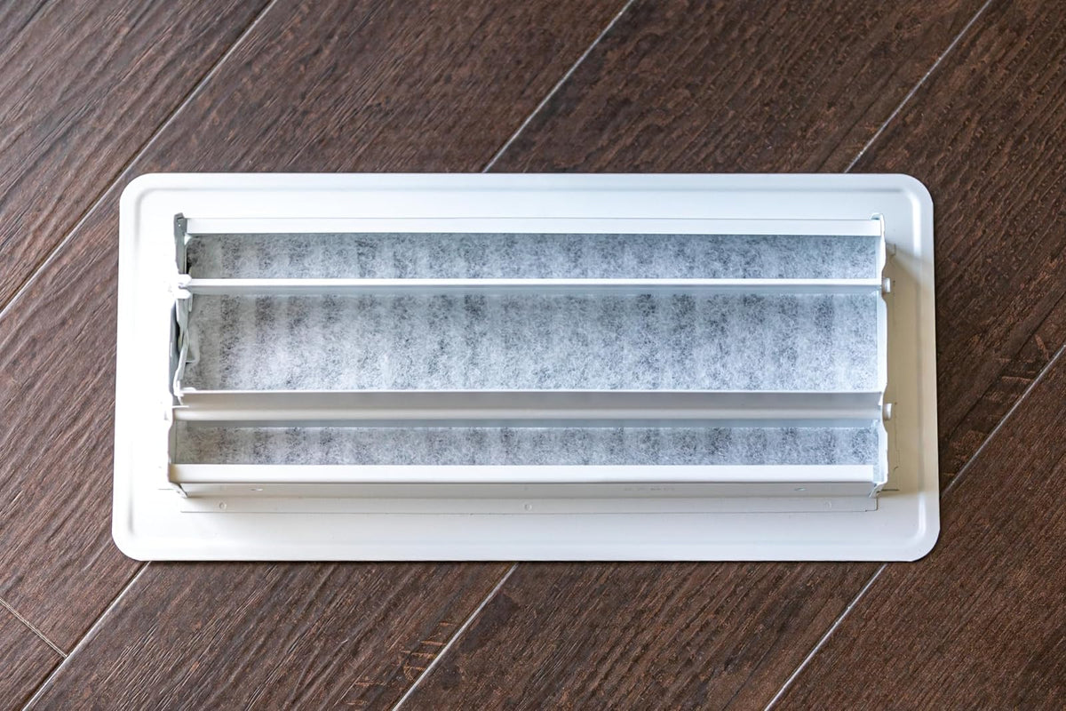 Duck Brand Filtros de ventilación de aire, reducen las partículas transportadas por el aire como polvo, caspa, polen y atrapan los desechos en tu sistema de ventilación, filtros de ventilación de