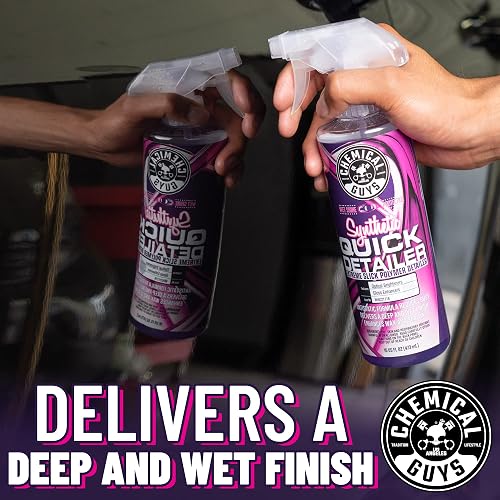Chemical Guys Detallador Sintético Rápido, Detallador Polímero Extremadamente Resbaladizo, Ideal para Automóviles, Camiones, Todoterrenos, Motocicletas, Autocaravanas y Más, 3,79 L