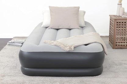 SLEEPLUX Colchón de Aire Inflable Duradero con Bomba integrada, Almohada y Cargador USB