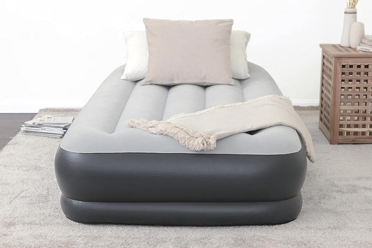 SLEEPLUX Colchón de Aire Inflable Duradero con Bomba integrada, Almohada y Cargador USB