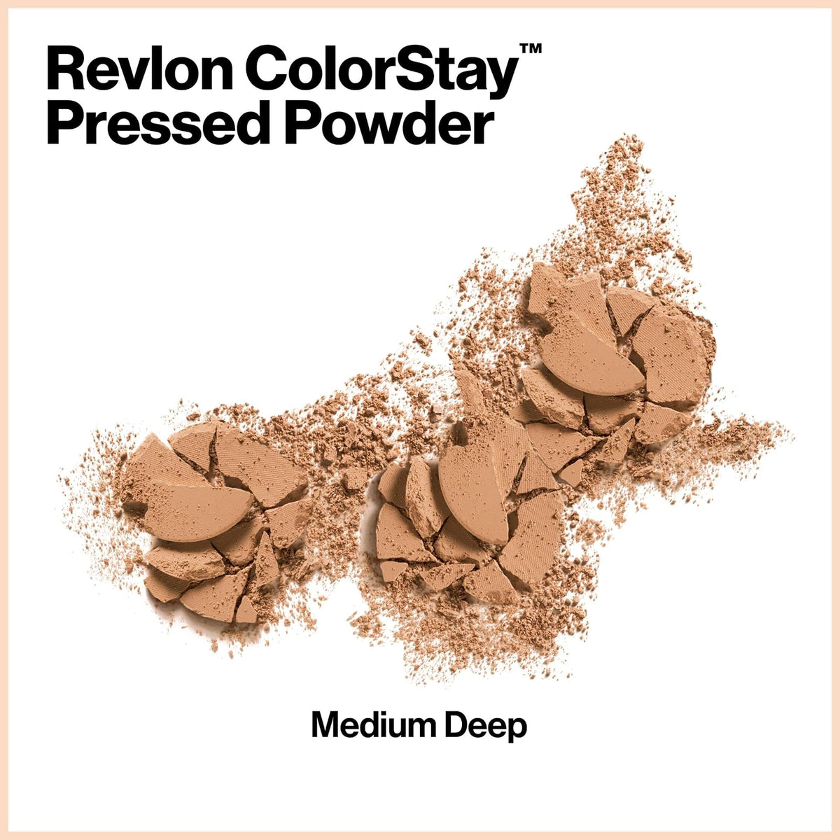 Revlon Colorstay Pressed Powder, Medium Deep, 8.4 g.