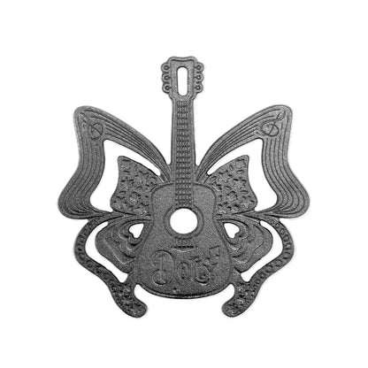 Lodge - Salvamanteles de Hierro Fundido Dolly Parton de 8 Pulgadas, Apto para lavaplatos diseñado para Uso Universal, protección térmica Reutilizable hasta 525°, Mariposa